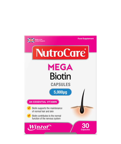Mega Biotin 5,000µg