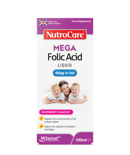 Mega Folic Acid 400μg Liquid